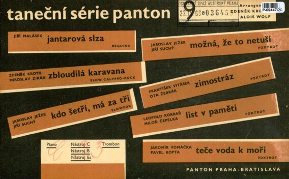 Taneční série panton 9