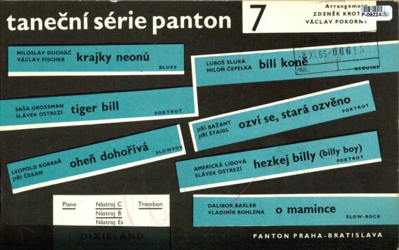 Taneční série panton 7