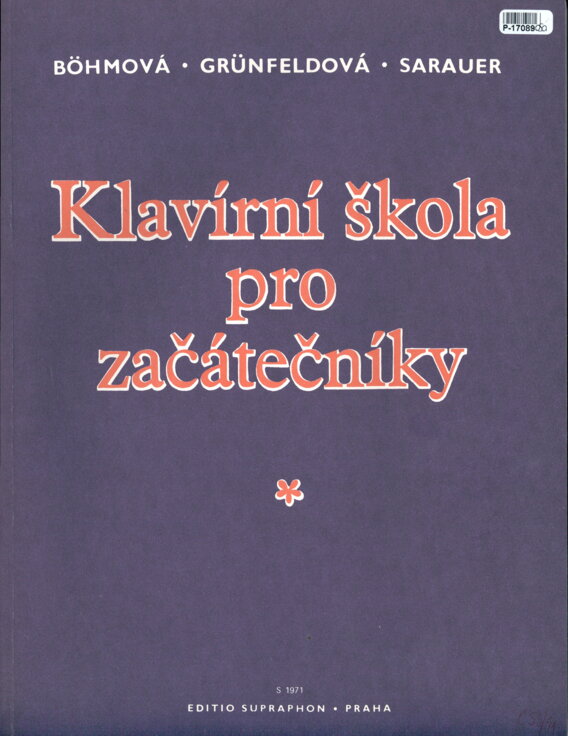 Klavírní škola pro začátečníky