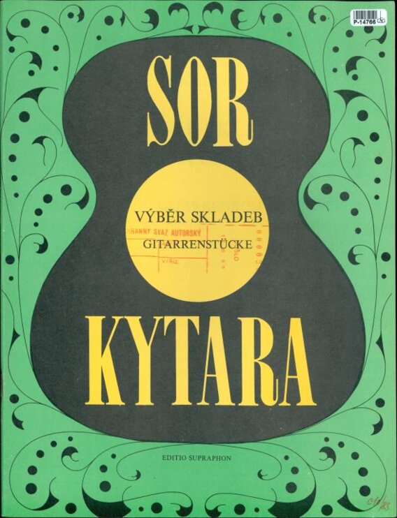 Výběr skladeb kytara