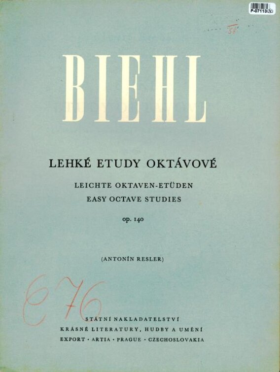 Lehké etudy oktávové