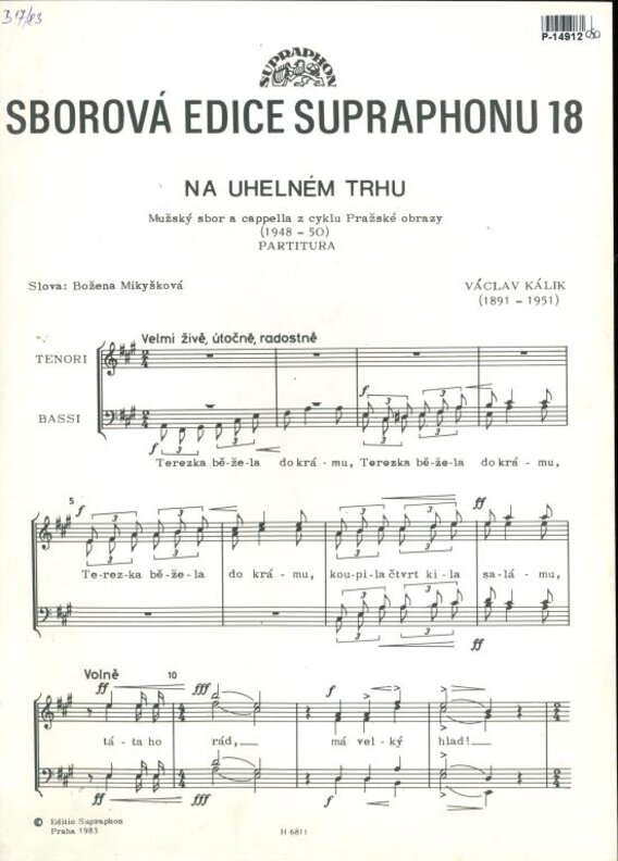 Sborová edice supraphonu 18