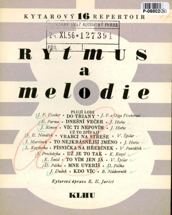 Kytarový repertoir 16 - Rytmus a melodie