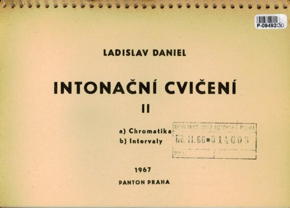 Intonační cvičení ll.