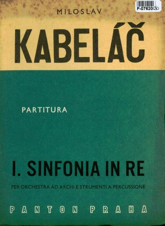 I. Sinfonia in re