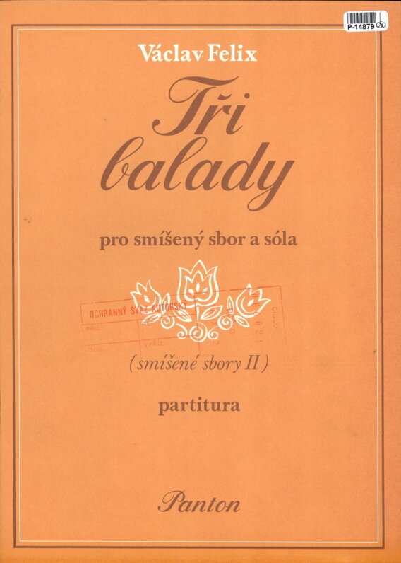 Tři balady pro smíšený sbor a sóla