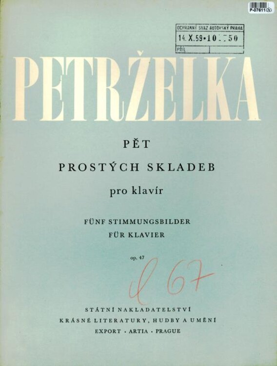 Pět prostých skladeb