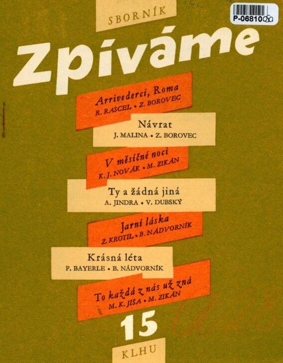 Sborník - Zpíváme 15