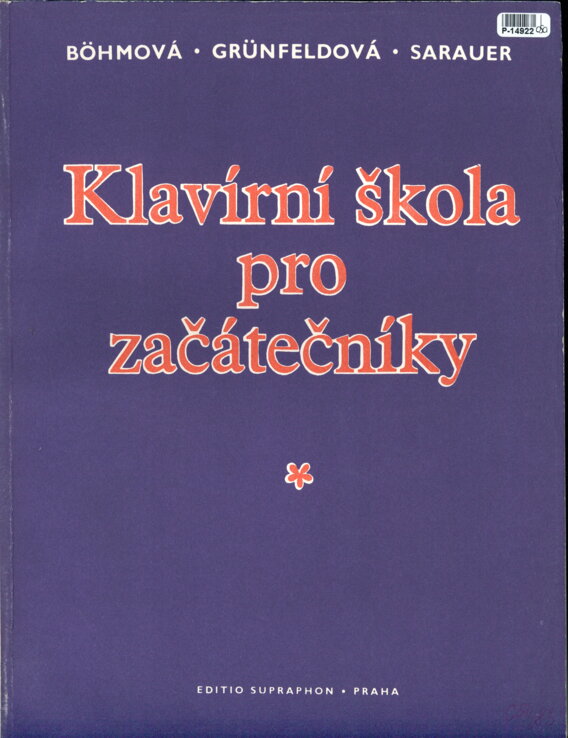 Klavírní škola pro začátečníky