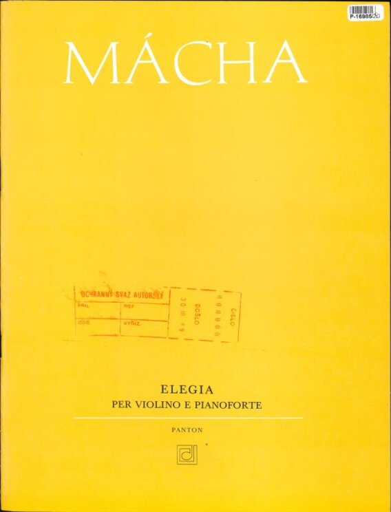 Elegia per violino e pianoforte