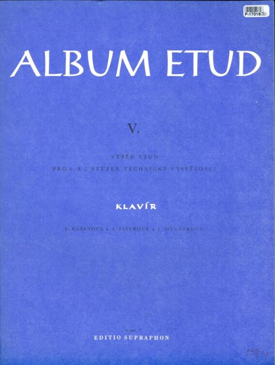 Album etud V.
