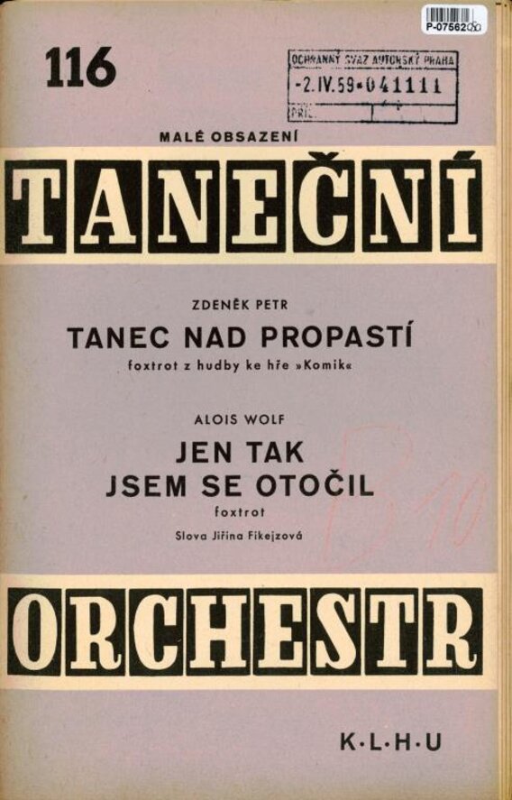 Zábavní orchestr 116