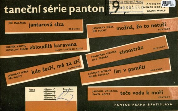 Taneční série panton 9