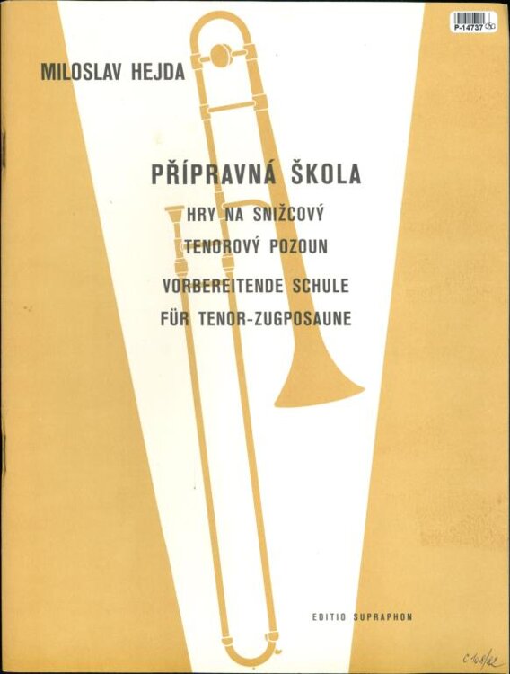 Přípravná škola hry na snižcový tenorový pozoun