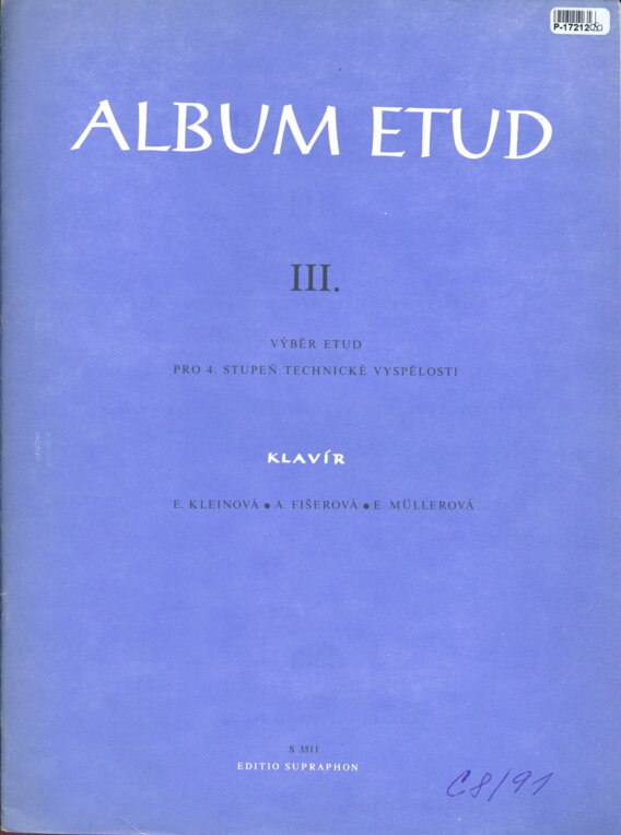 Album etud III.