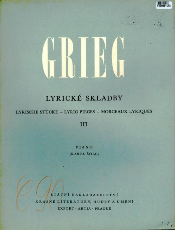 Lyrické skladby III