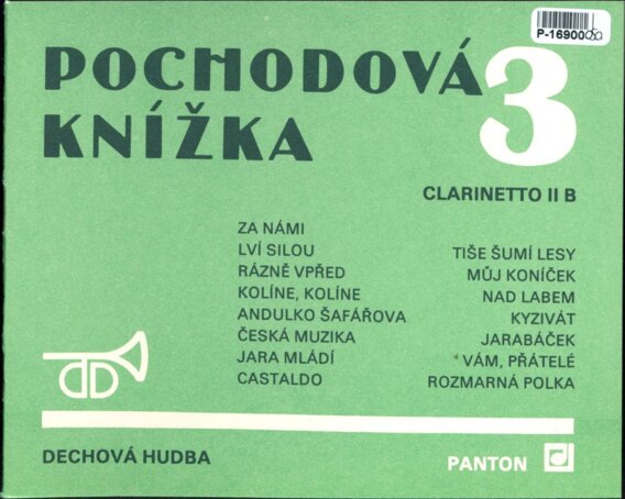 Pochodová knížka 3 - Clarinetto II B