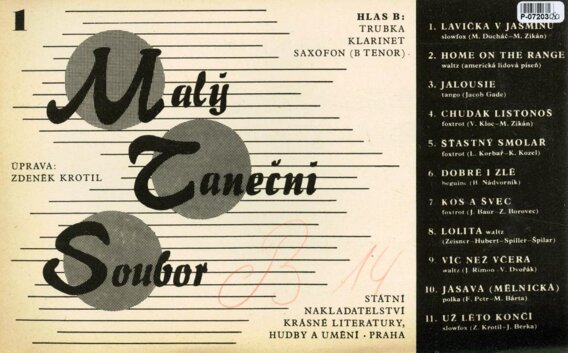 Malý taneční soubor 1