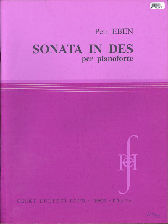 Sonata in des per pianoforte