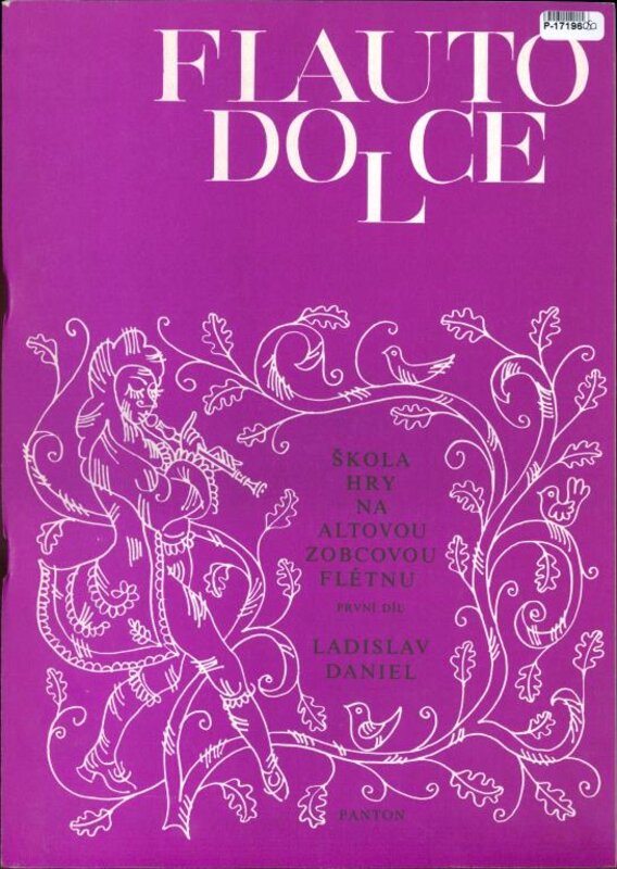 Škola hry na altovou zobcovou flétnu - I. díl
