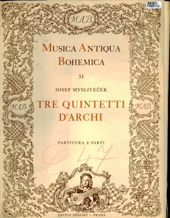 Musica Antiqua Bohemica 31 - Tre Quintetti D'Archi
