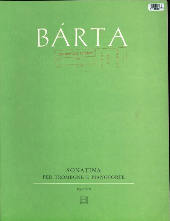 Sonatina per trombone e pianoforte