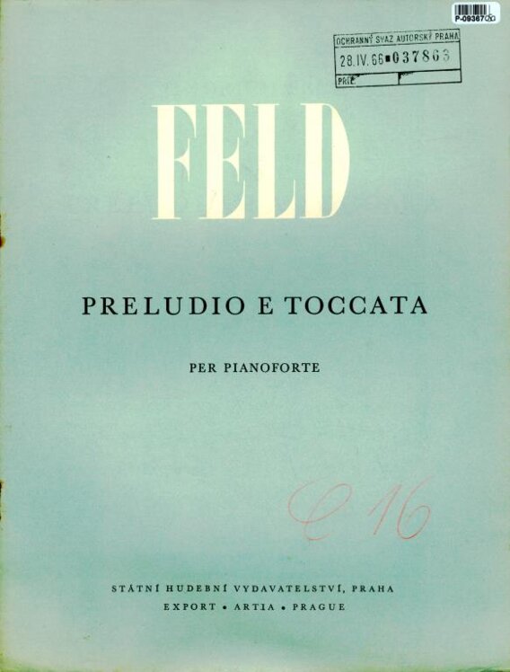 Preludio e toccata