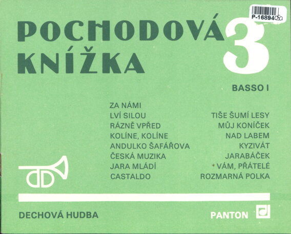 Pochodová knížka 3 - Basso I