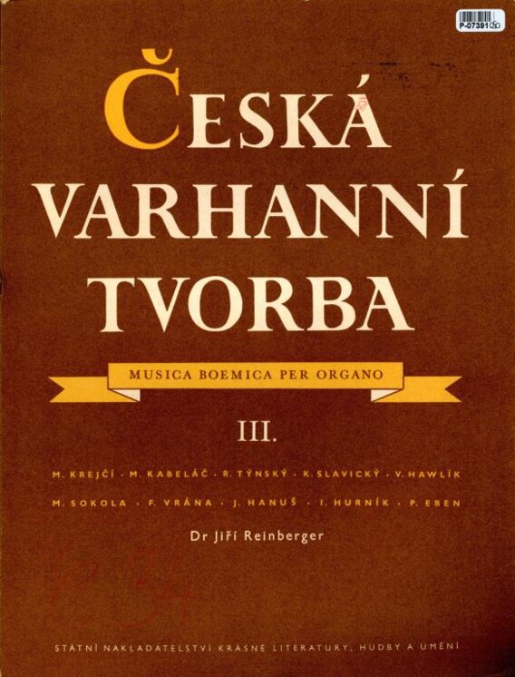 Česká varhanní tvorba III.