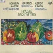 Bohuslav Martinů - Čtyři madrigaly, Iša Krejčí - Trio pro hoboj, klarinet a fagot, Klement Slavický - Trio pro hoboj, klarinet a fagot