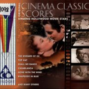 Original Cinema classic scores singing Hollywood movie stars