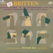 Phantasy Quartet, Six Metamorphoses after ovid, Temporal variations, Two insect pieces