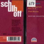 Schulhoff - String quartets Nos. 0 - 2
