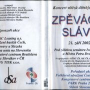 Koncert vítezů dětských soutěží - Zpěváček Slávik