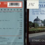 Koželuh - String quartets Op. 32