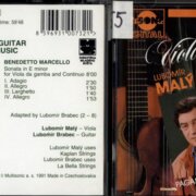 Viola and guitar Italian music