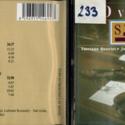 Dvořák - String sextet quintet No. 3