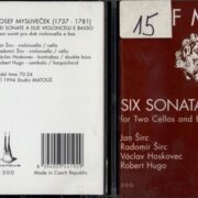Josef Mysliveček - Six sonatas