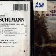 Brahms Viola Sonatas, Schumann Märchenbilder