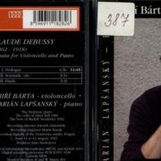 Franck - Sonata for violoncello and piano, Debussy - Sonata for vilonceloo and piano, Janáček - Fairy-tale for violoncello and piano