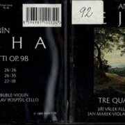 Antonín Rejcha - Tre quartetti op. 98