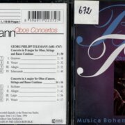 Bach, Telemann - Oboe concertos
