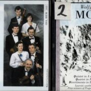 Mozart Quintet in A major for clarinet and strings, Quartet in F major for oboe and strings, Divertimento in B-flat majo for wind instruments