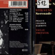 Brahms - Serenade No. 2, Strauss - Serenade for wind instruments in E flat major