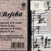 Antonín Rejcha - Symphony in D major, Symphony in F major