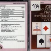 Stravinsky Rouchka - Jeu de Cartes feu d'artifice