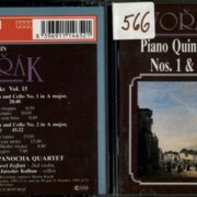 Dvořák - piano quintets Nos. 1 & 2
