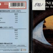 Mendelssohn - Bartholdy - Piano trio No. 1, Brahms - Piano trio No.1