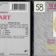 Mozart - Kvintet A dur, Kvintet Es dur, Kvartet F dur