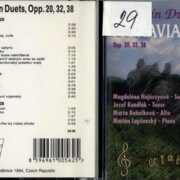Antonín Dvořák - Moravian Duets, Opp. 20, 32, 38